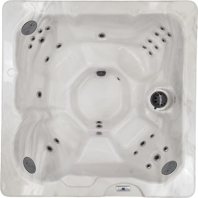Picture of the inside shell of a Frisco hot tub