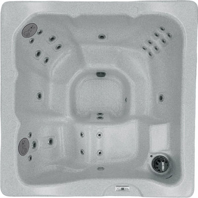 Picture of the inside shell of a Palm hot tub